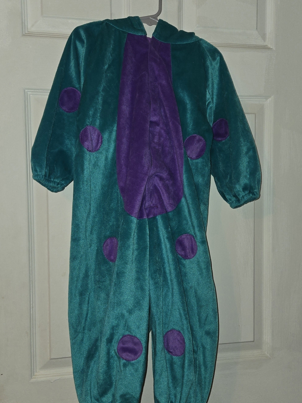 Forum Novelties Halloween Kids Teal and Purple Plush Monster Costume SZ Small